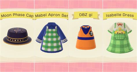 Animal Crossing fashions